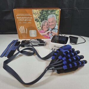 BECGGSE ROBOTIC HAND REHABILITATION TRAINING GLOVES EXERCISE RIGHT HAND MEDIUM